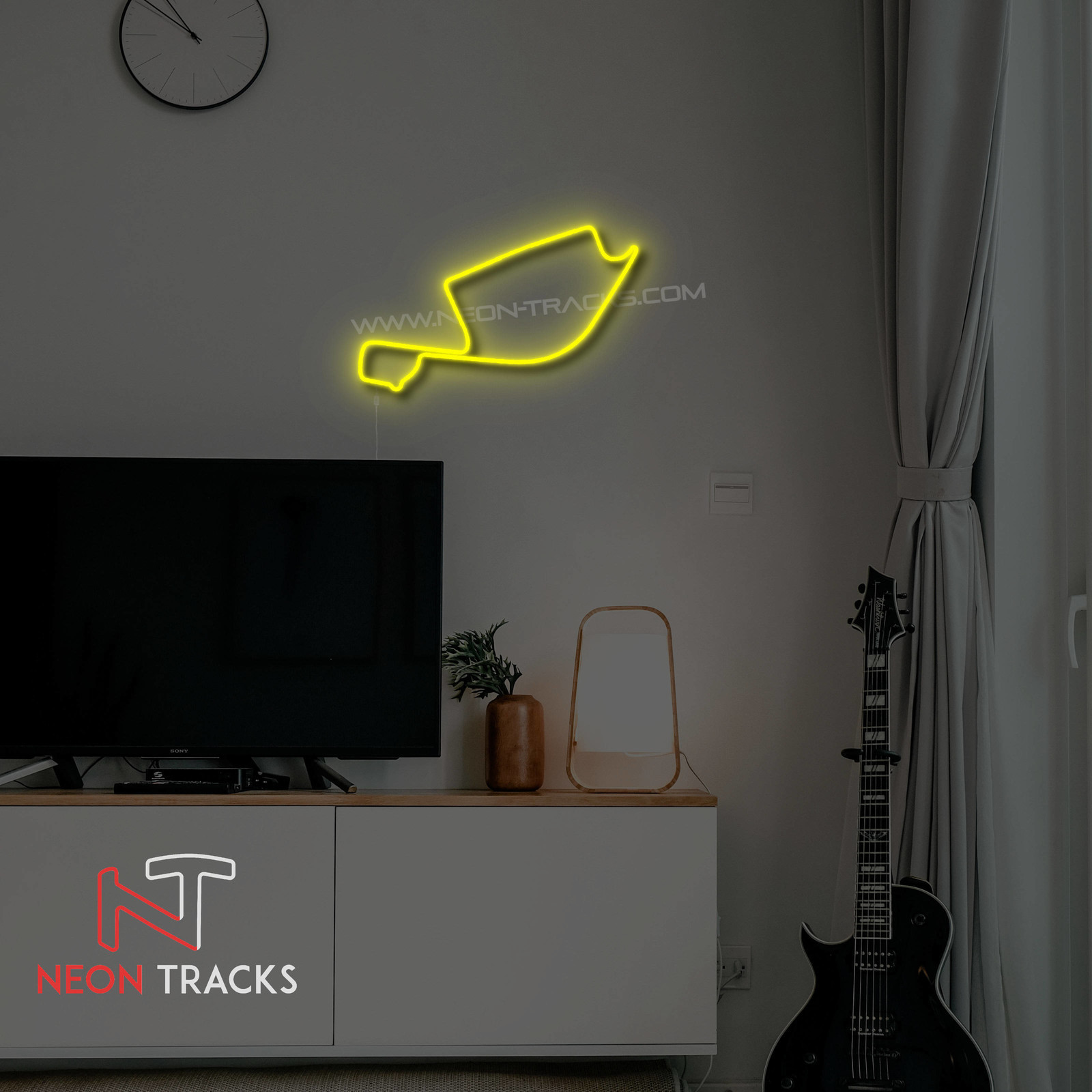Neon Tracks Long Beach Street Circuit - RGB - Verenigde Staten van Amerika