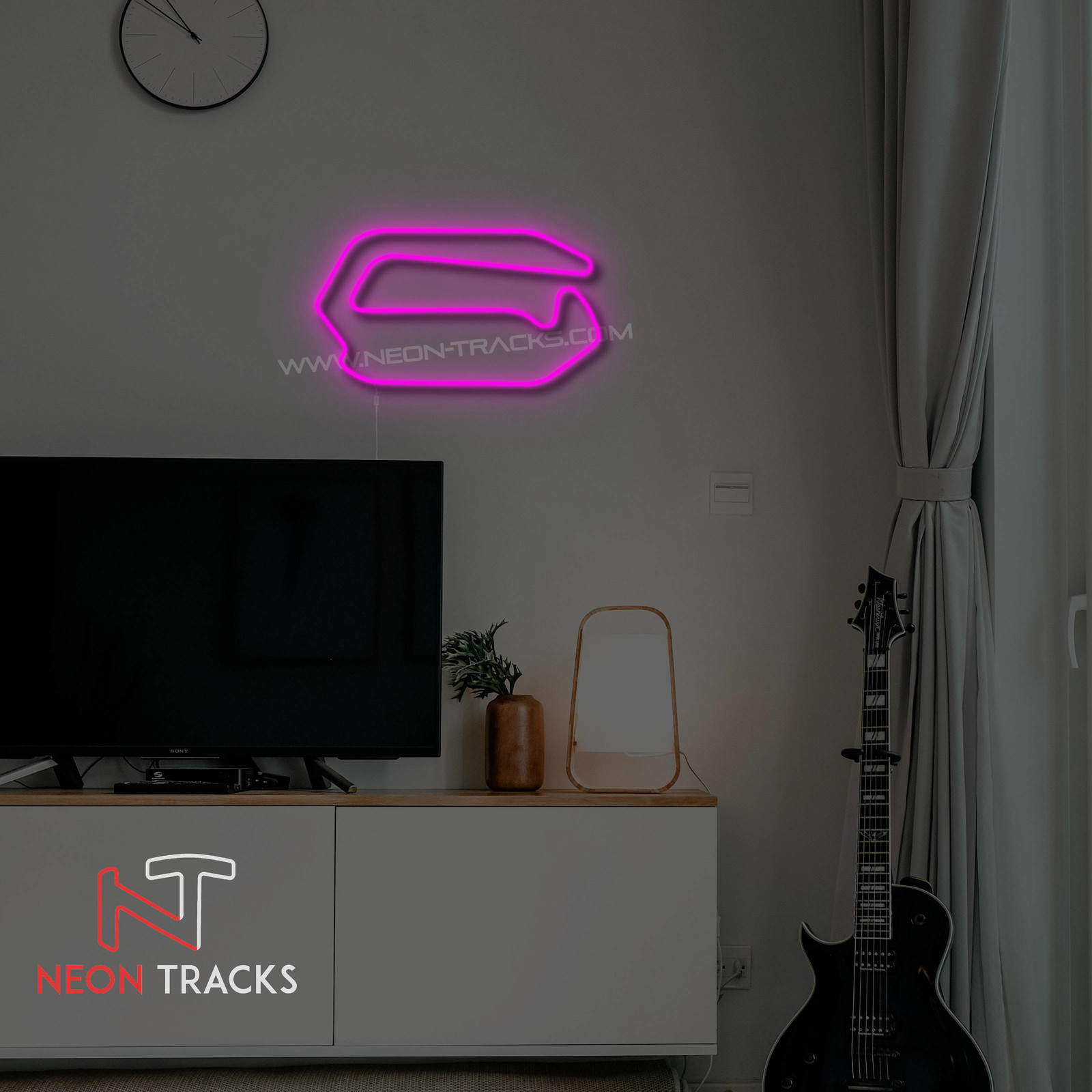 Neon Tracks Homestead–Miami Speedway - RGB - Verenigde Staten van Amerika