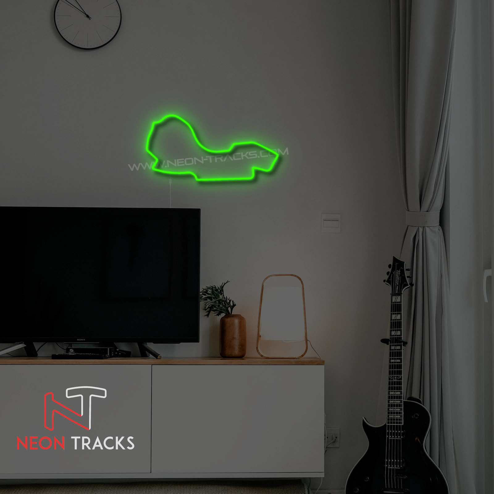 Neon Tracks Albert Park Street Circuit - Australië
