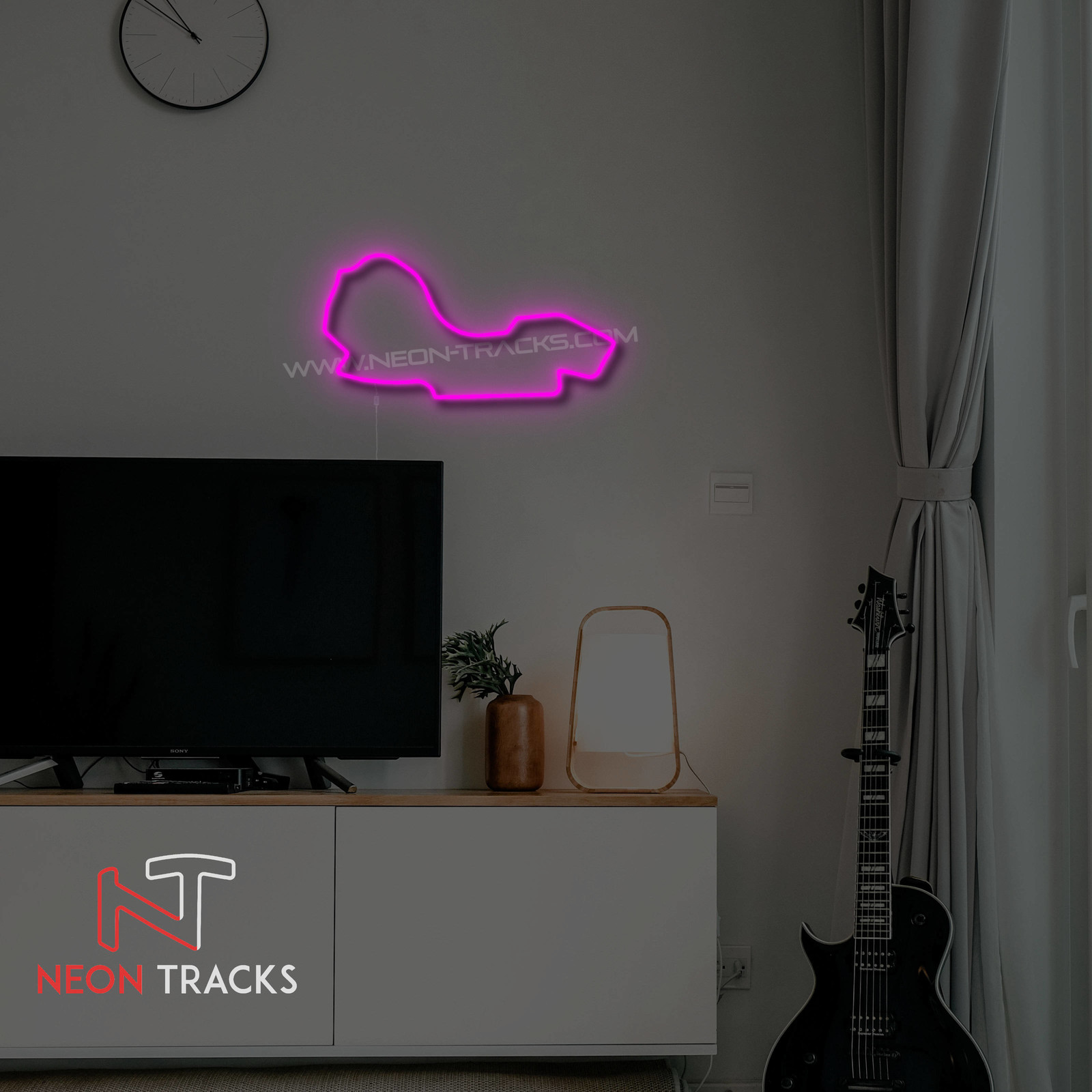 Neon Tracks Albert Park Street Circuit - Australië