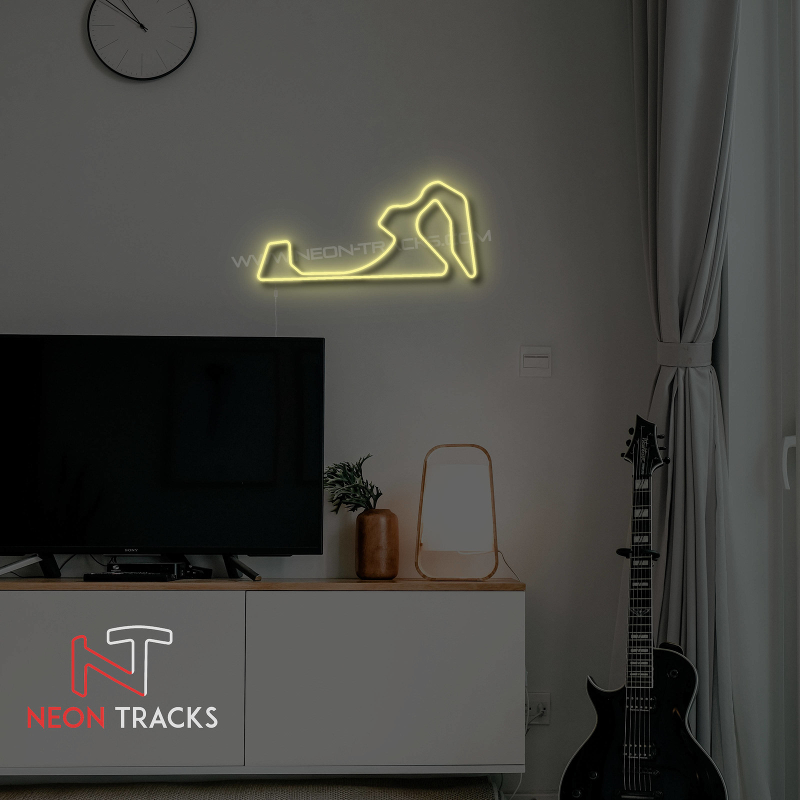 Neon Tracks Jakarta International e-Prix Circuit - Indonesia