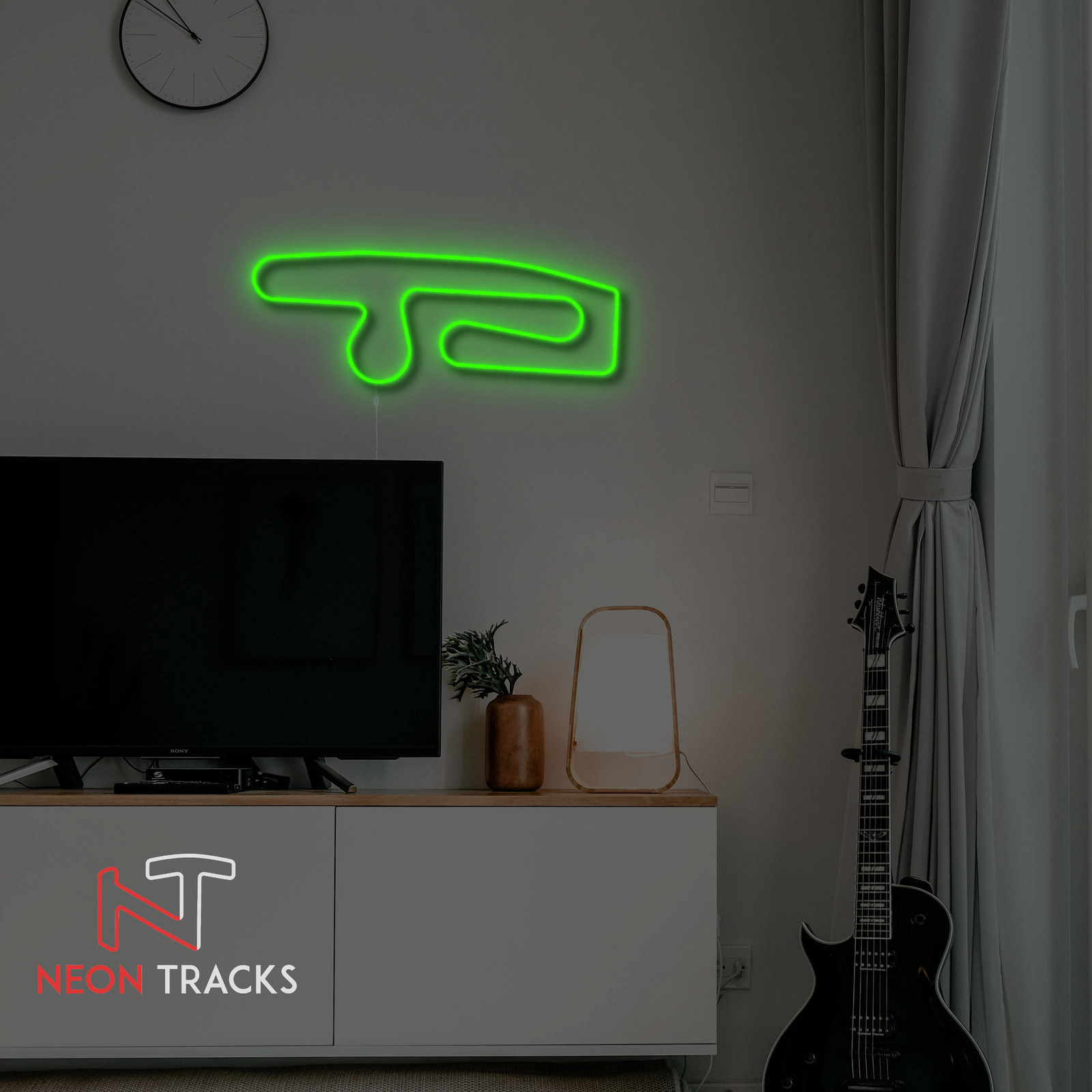 Neon Tracks Anderstorp Raceway - RGB - Zweden