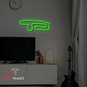 Neon Tracks Anderstorp Raceway - RGB - Sweden Neon Tracks Anderstorp Raceway - RGB - Sweden