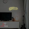 Neon Tracks Motorsport Arena Oschersleben - RGB - Duitsland Neon Tracks Motorsport Arena Oschersleben - RGB - Duitsland