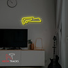 Neon Tracks Motorsport Arena Oschersleben - RGB - Duitsland Neon Tracks Motorsport Arena Oschersleben - RGB - Duitsland