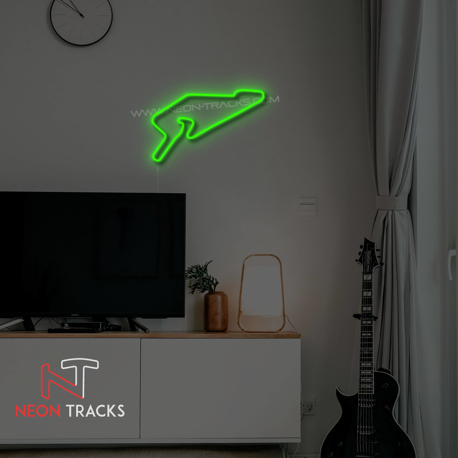 Neon Tracks Nürburgring Sprint Circuit - RGB - Germany