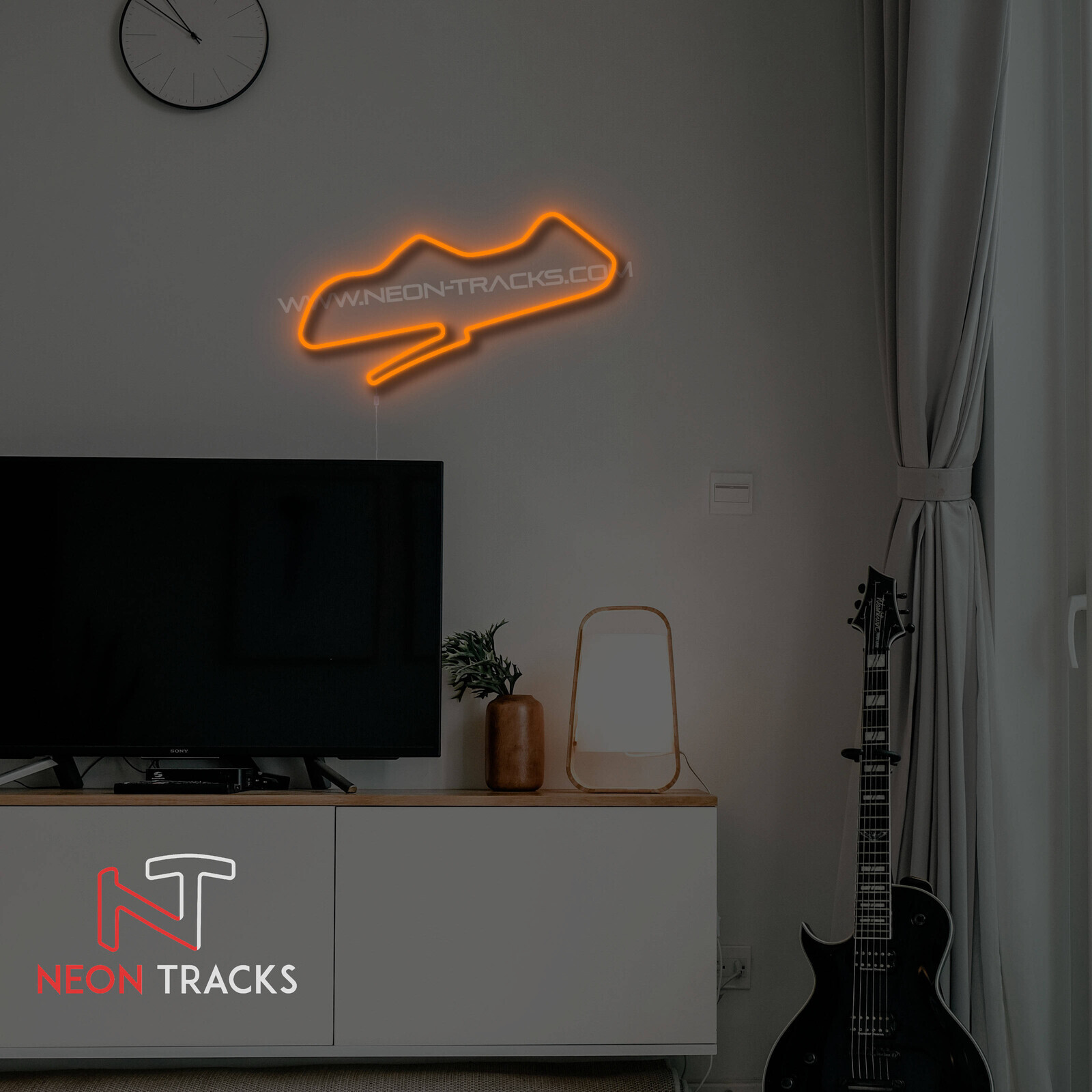 Neon Tracks Donington Park - RGB - Great Britain