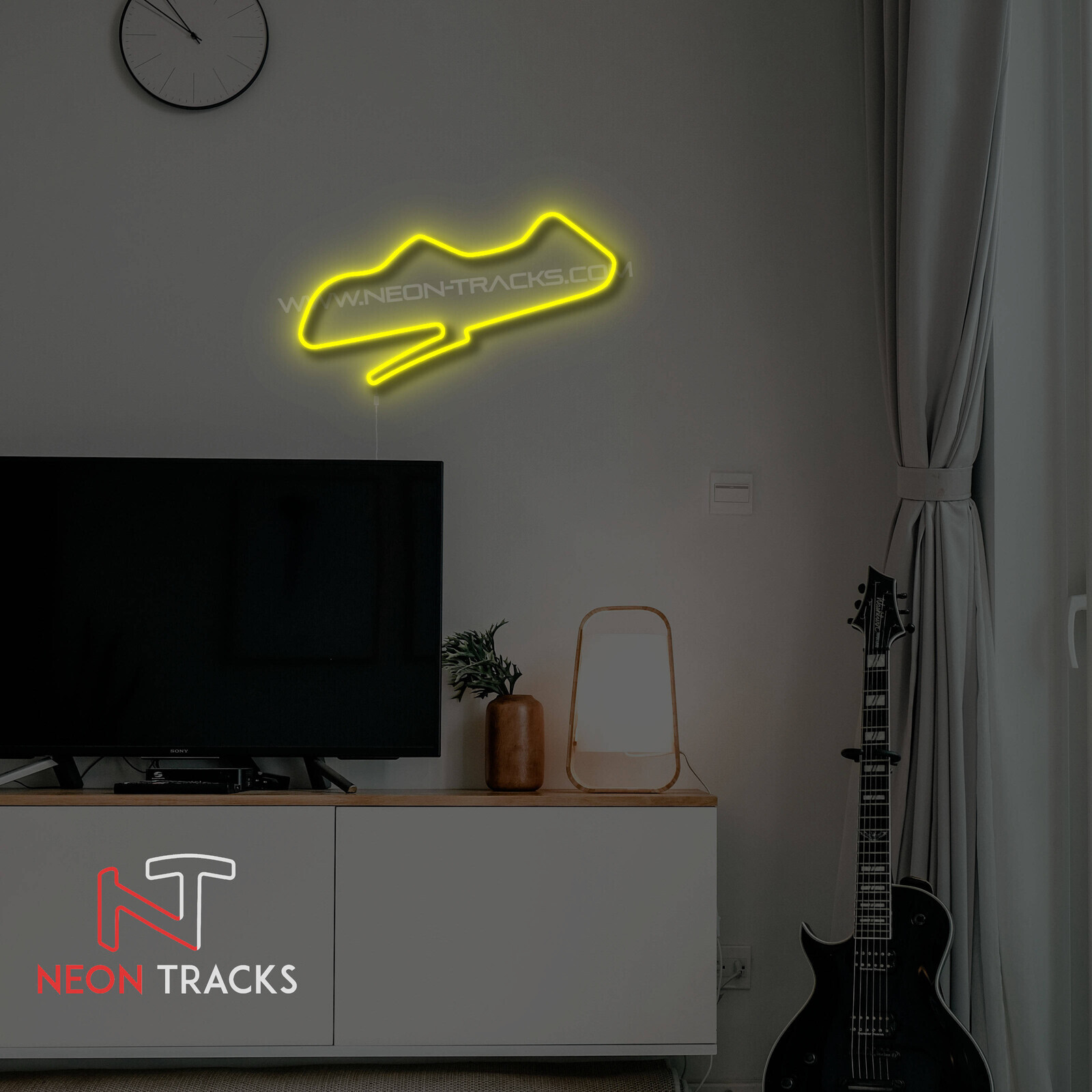 Neon Tracks Donington Park - RGB - Great Britain