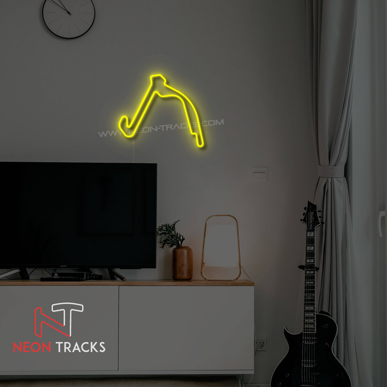 Neon Tracks Balaton Park Circuit - RGB - Hungary