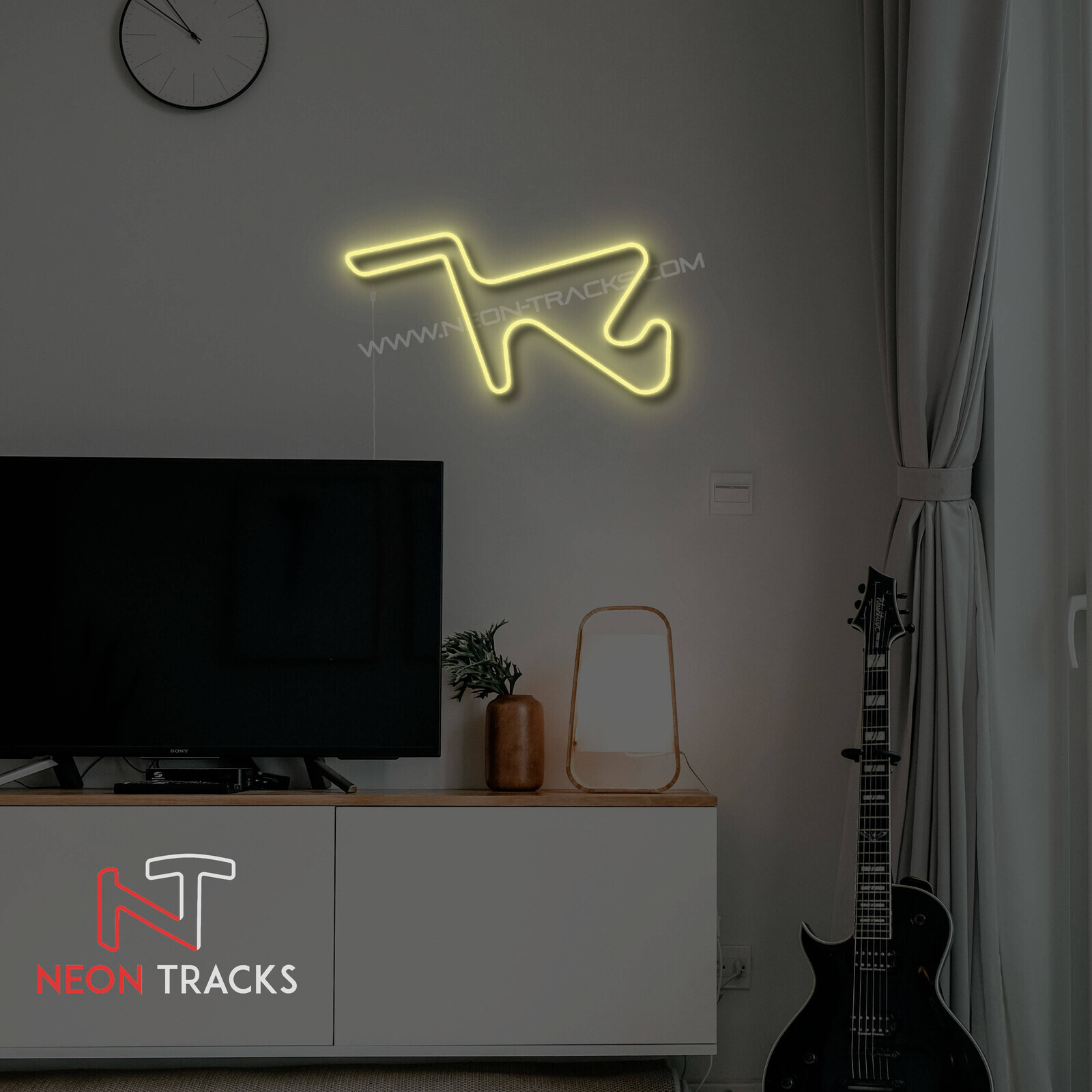 Neon Tracks Buttonwillow Circuit Track - RGB - USA