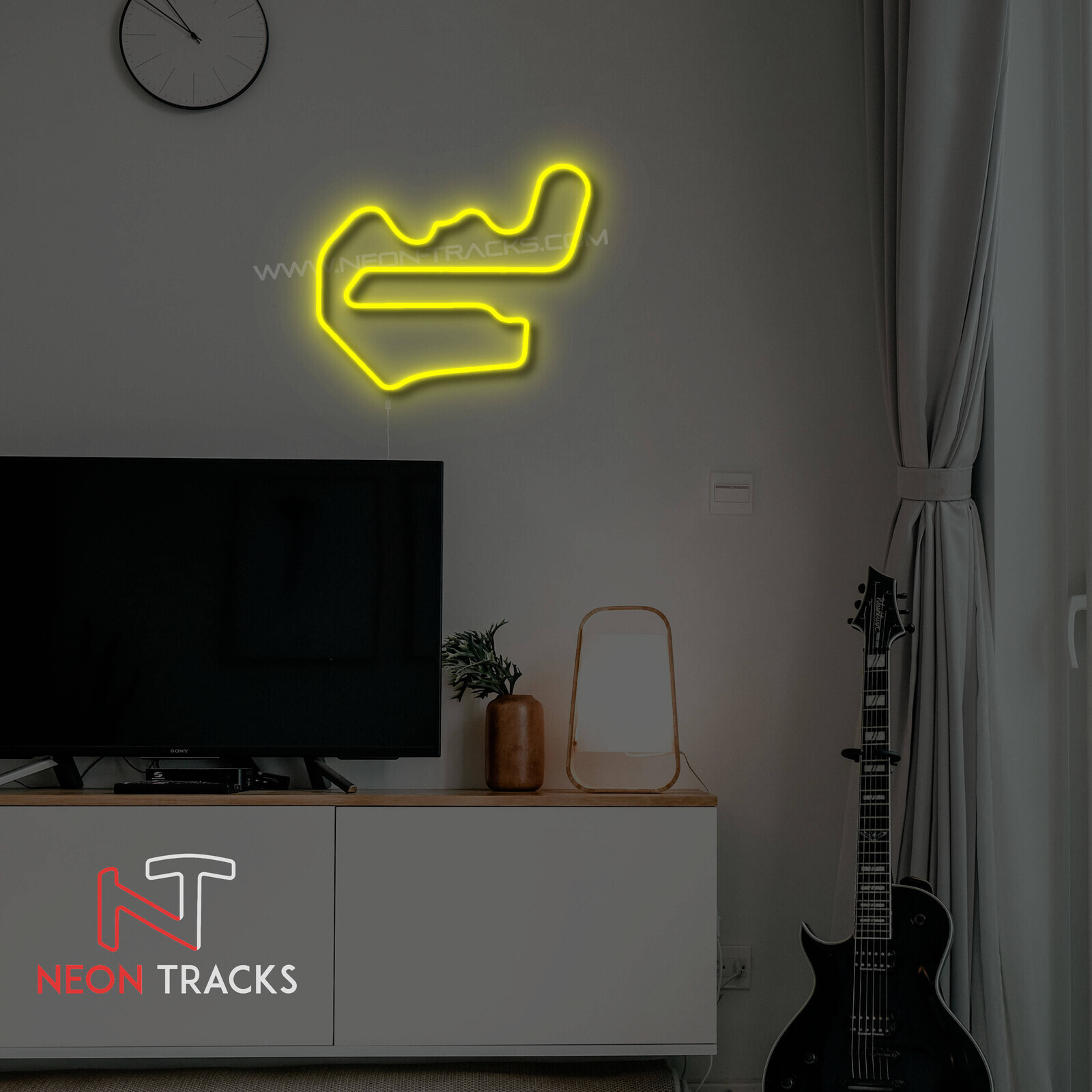 Neon Tracks Thunderhill Raceway Park - East Track - RGB - USA