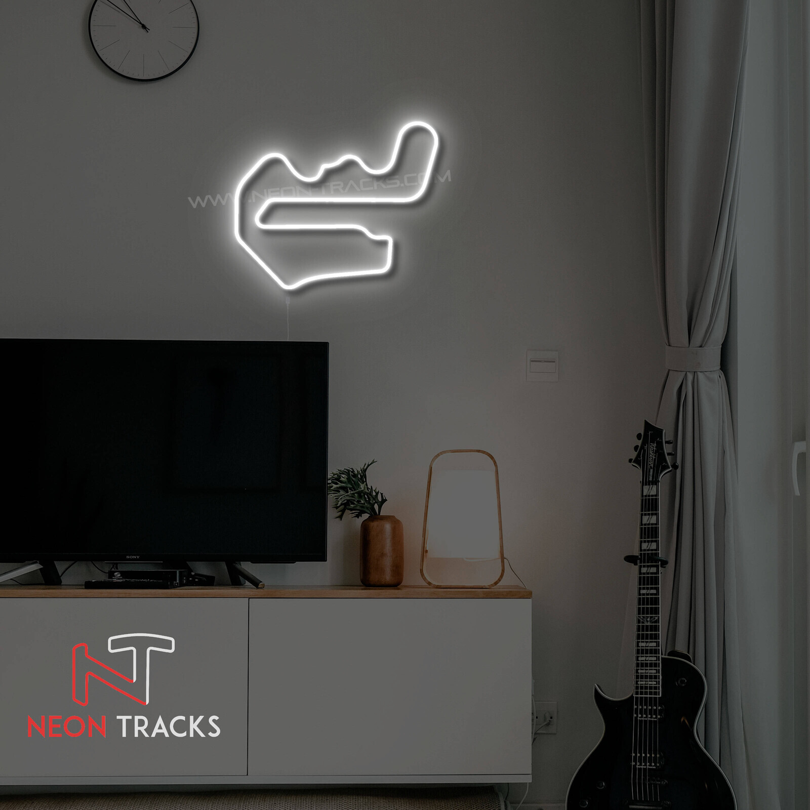 Neon Tracks Thunderhill Raceway Park - East Track - RGB - USA