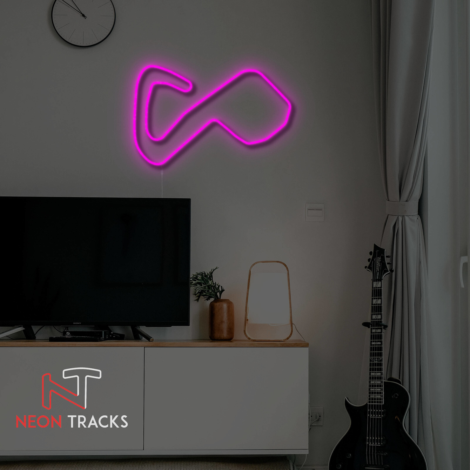 Neon Tracks Brands Hatch - RGB - United Kingdom