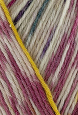 Katia Katia Easy Greeks Socks 73 - Medium bleekrood-Parelmoer-lichtviolet