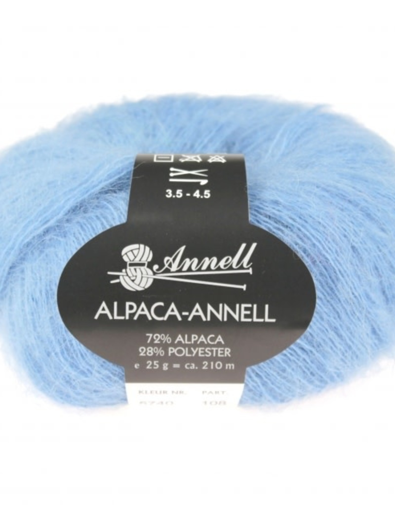 Annell Annell Alpaca Annell 5740 - LICHT BLAUW