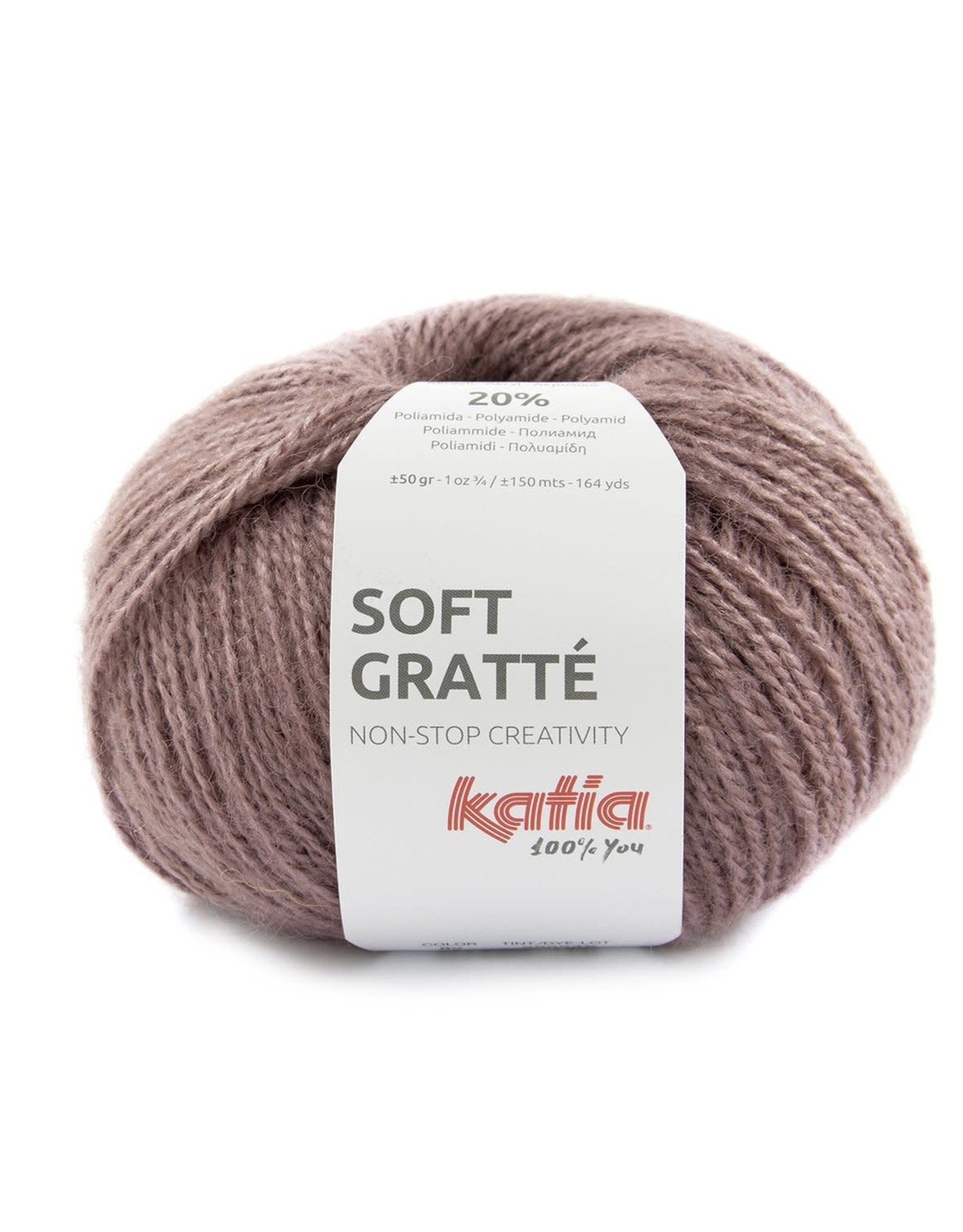 Katia Katia Soft Gratte 82 - Donker bleekrood
