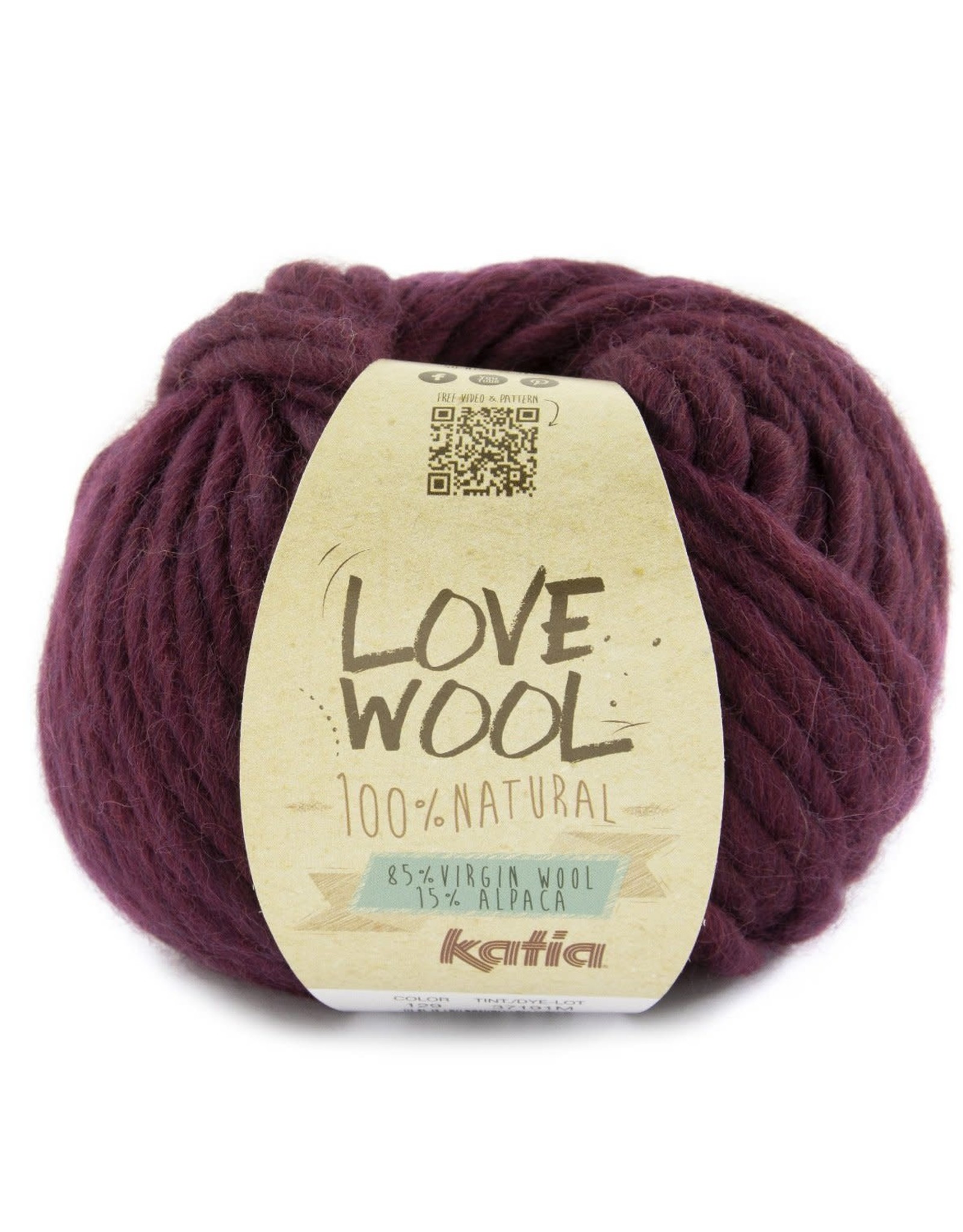 Katia Wool - Aubergine kopen - De Lappenmand