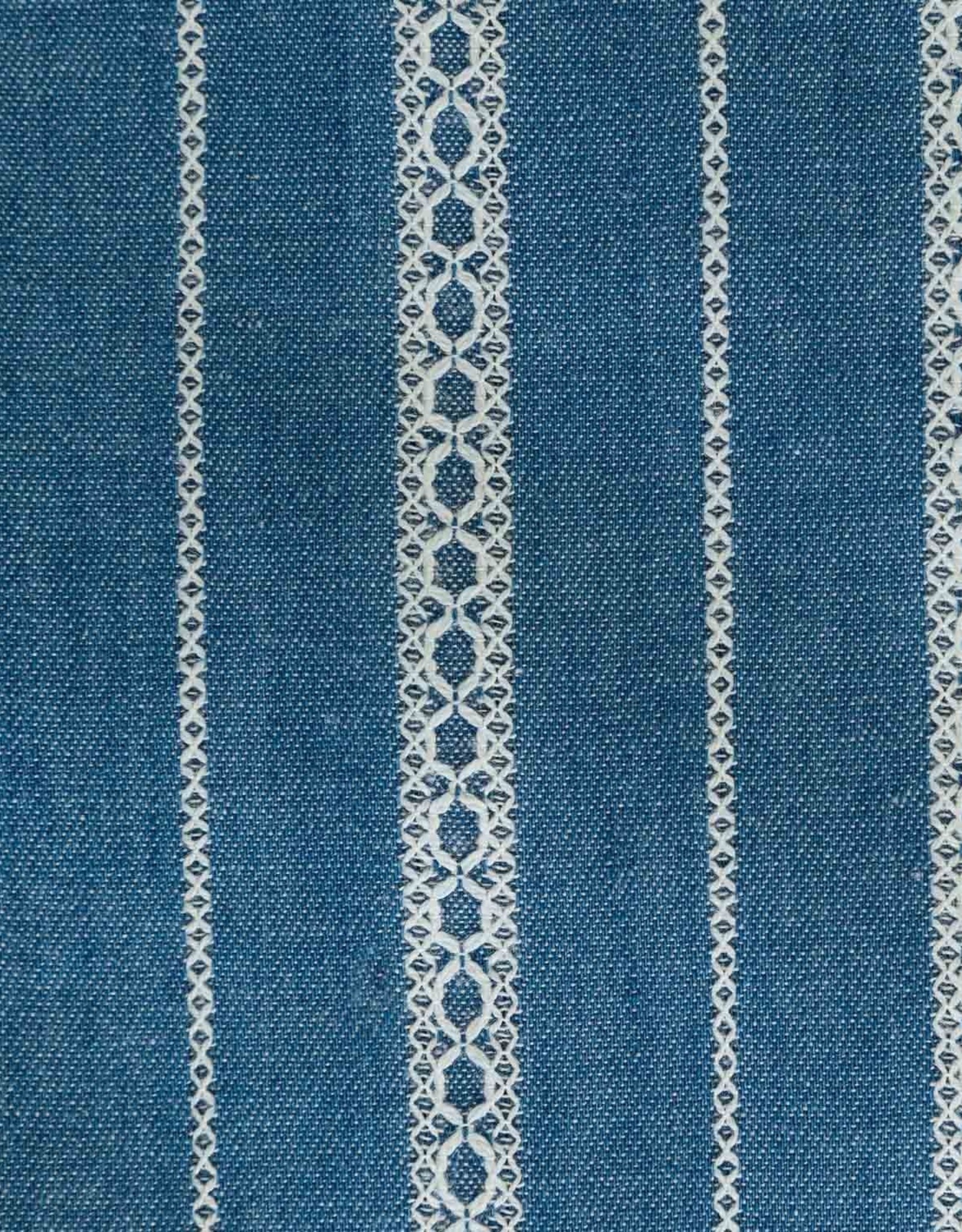 Katia Katia Fabrics Denim Embroidery  Blue 1