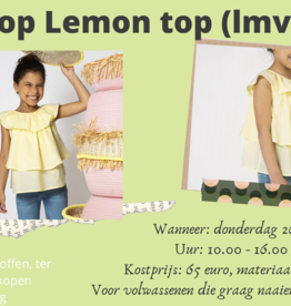 Workshop Lemon top (LMV) naaien