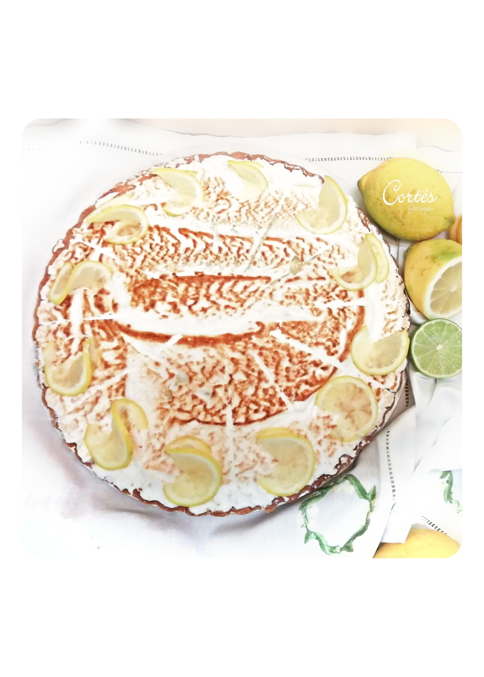 Zitronen Tarte mit Baiser | Stück