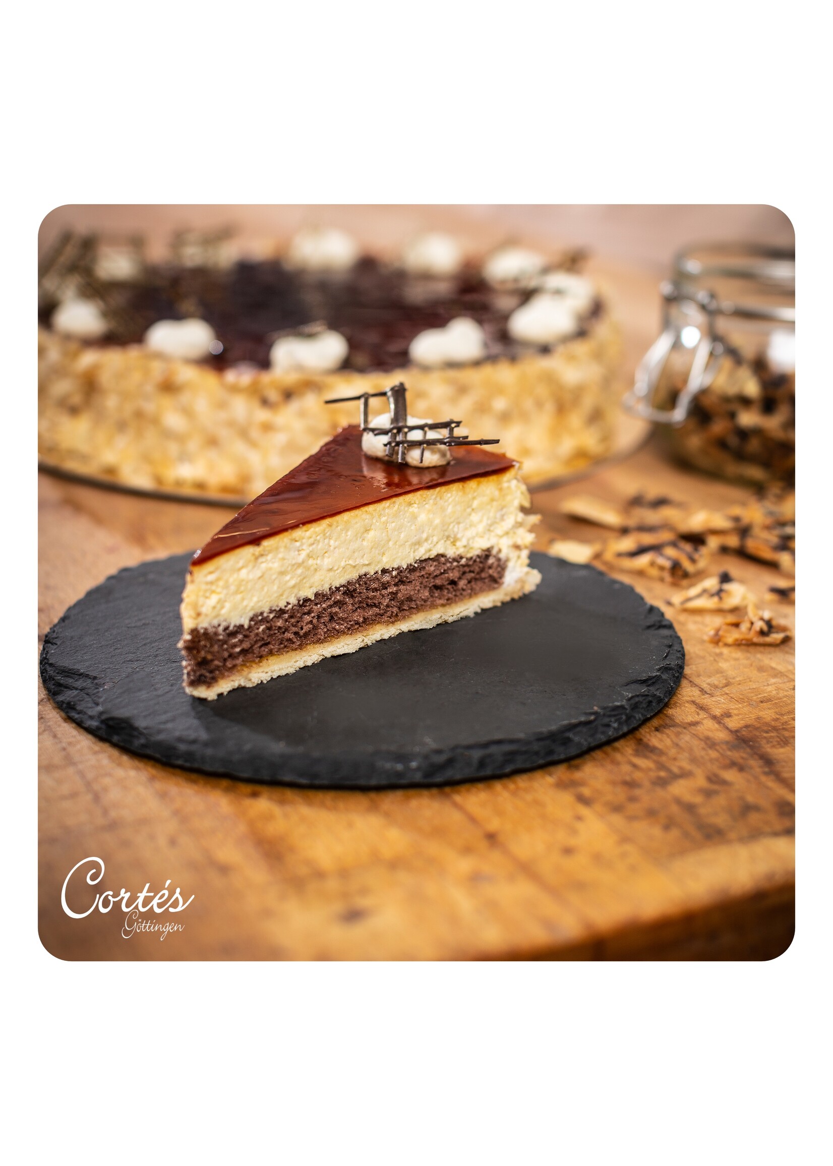 Crème Brûlée Torte | Stück
