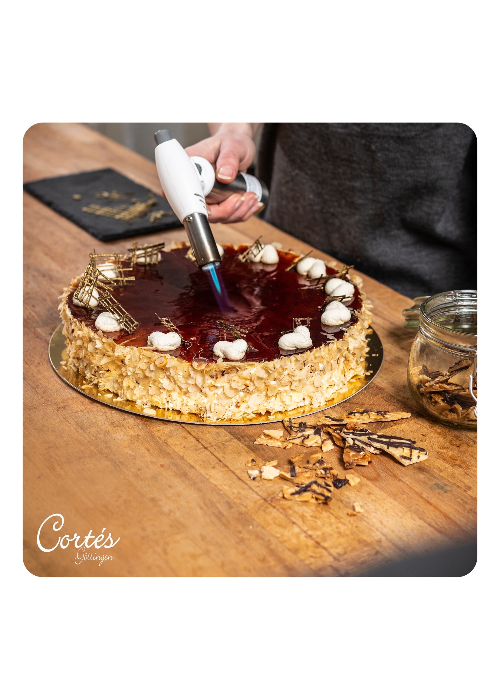 Crème Brûlée Torte | Stück