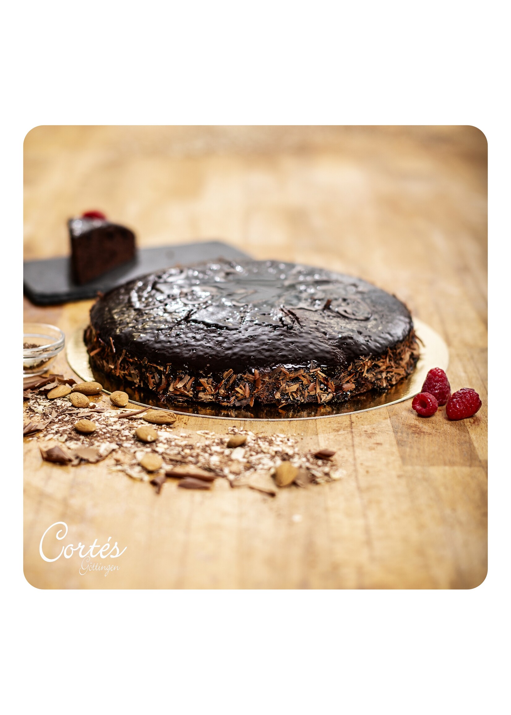 Schokoladenkuchen | Stück | vegan