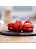 Café Cortés Macaron - Himbeere
