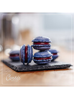Café Cortés Macaron - Blaubeer Cassis