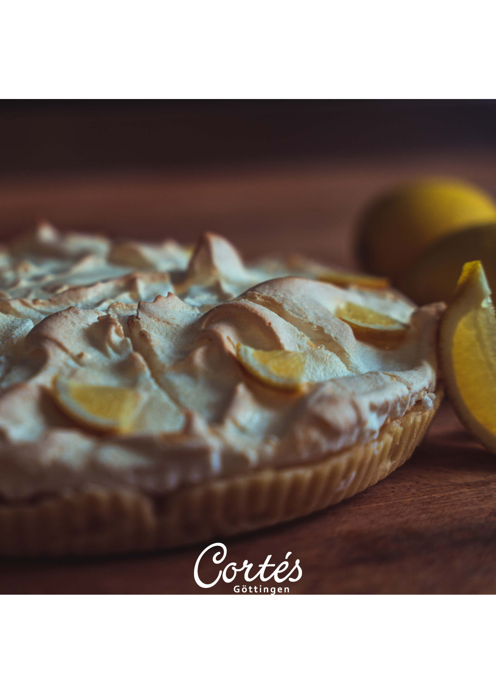 Zitronen Tarte mit Baiser | Ø26cm | Stück