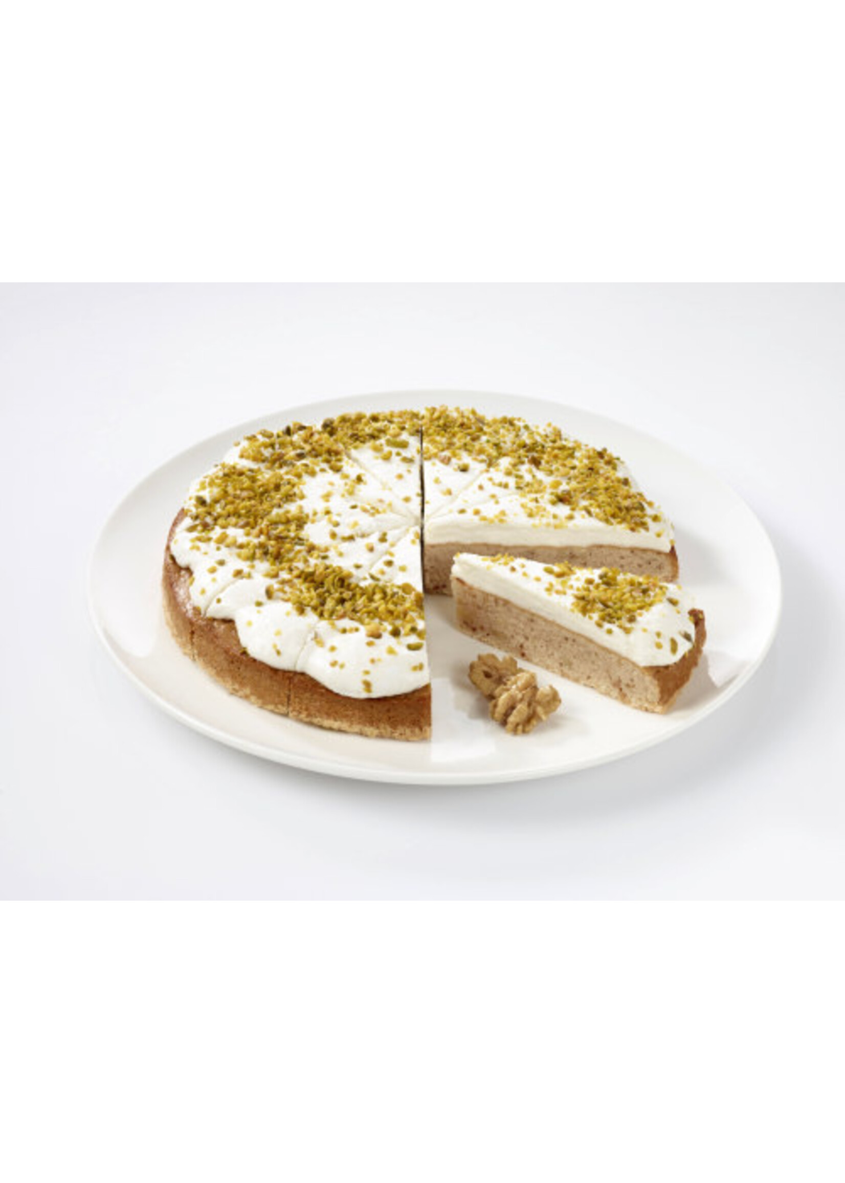Banane-Walnuss Kuchen mit Pistazie (vegan) Stk, ab
