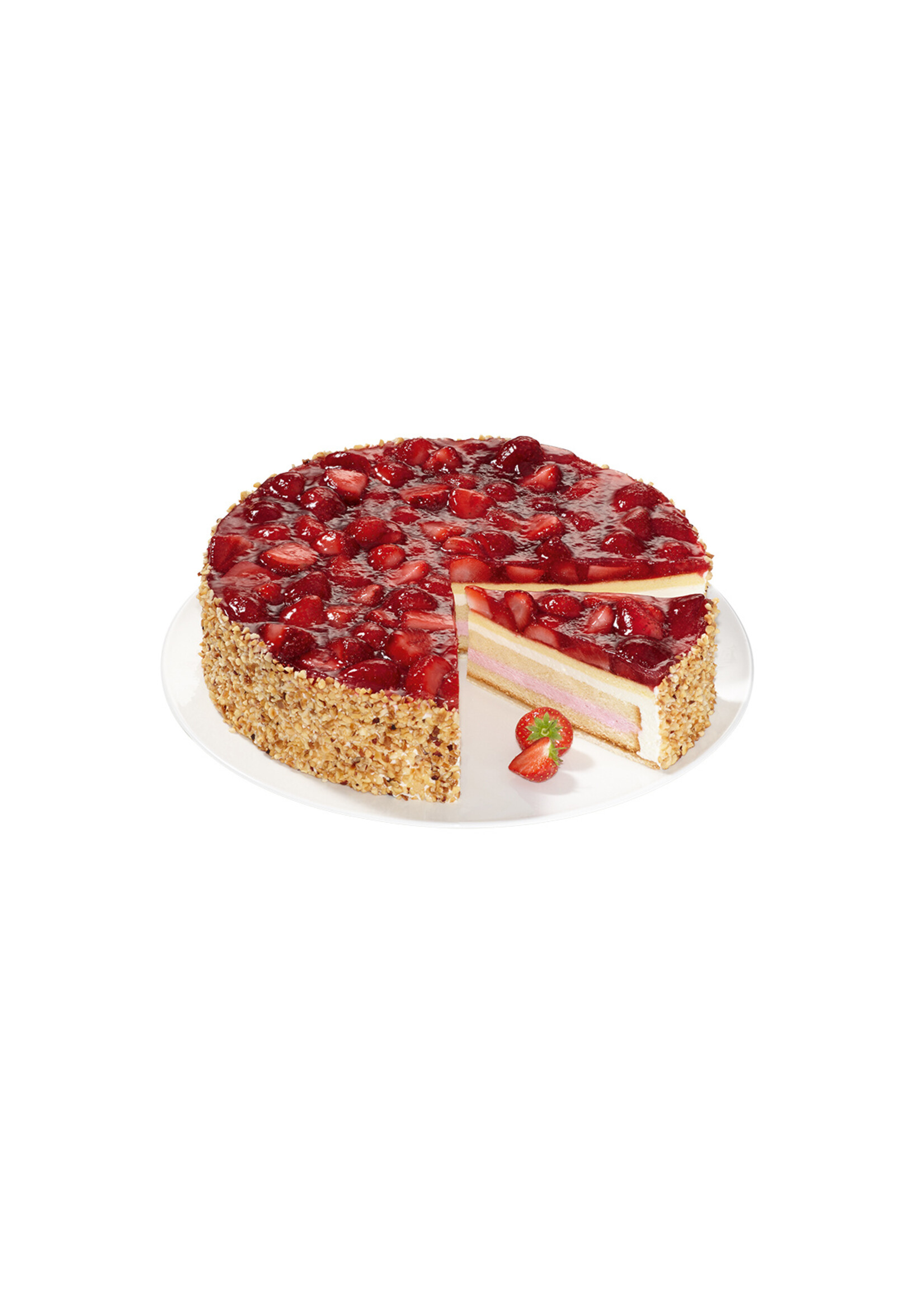 Café Cortés Erdbeer-Buttermilch-Torte I 28cm