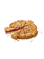 Sauerkirsch-Kuchen mit Butterstreuseln, ab