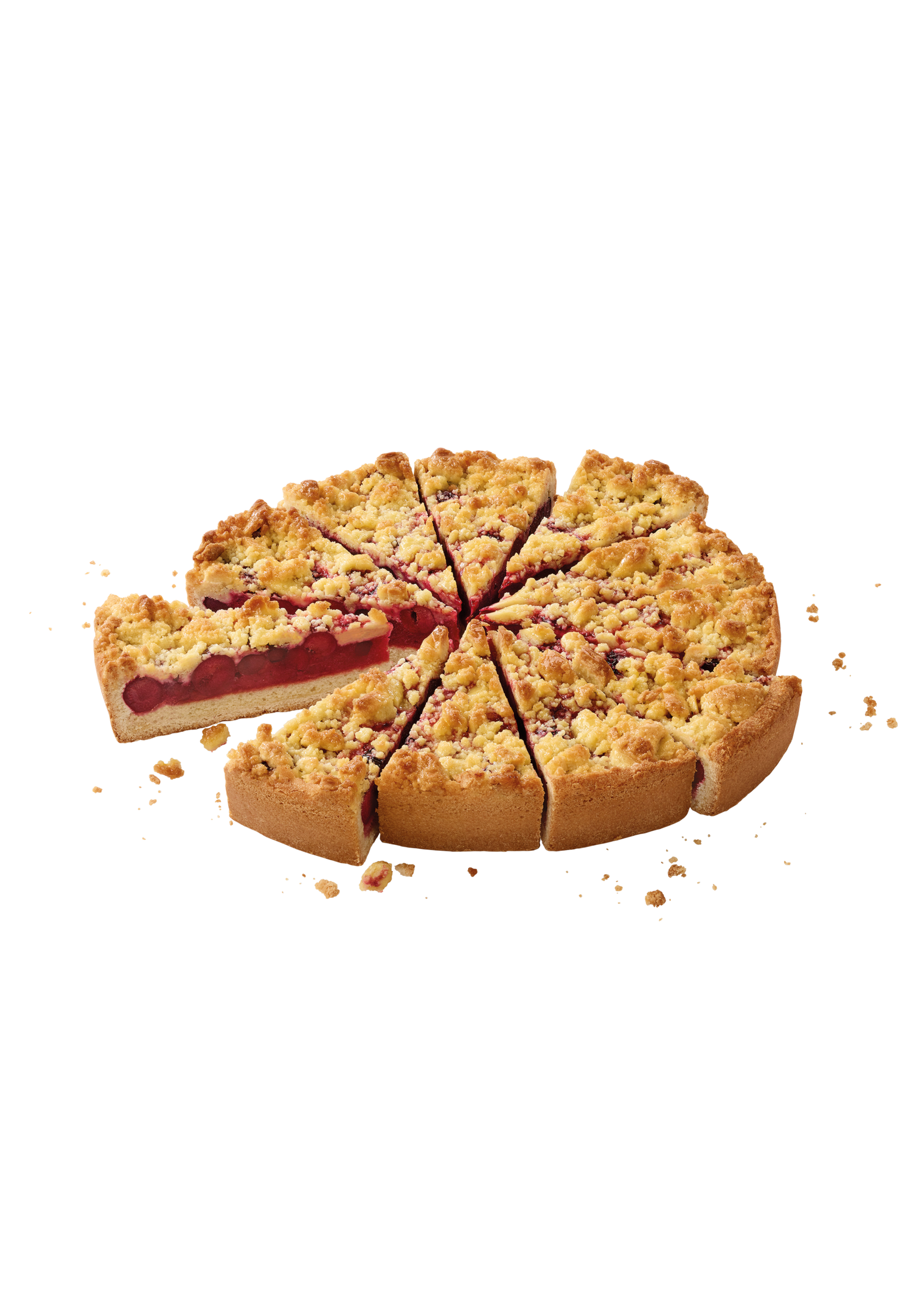 Sauerkirsch-Kuchen mit Butterstreuseln | Ø26cm | Stück