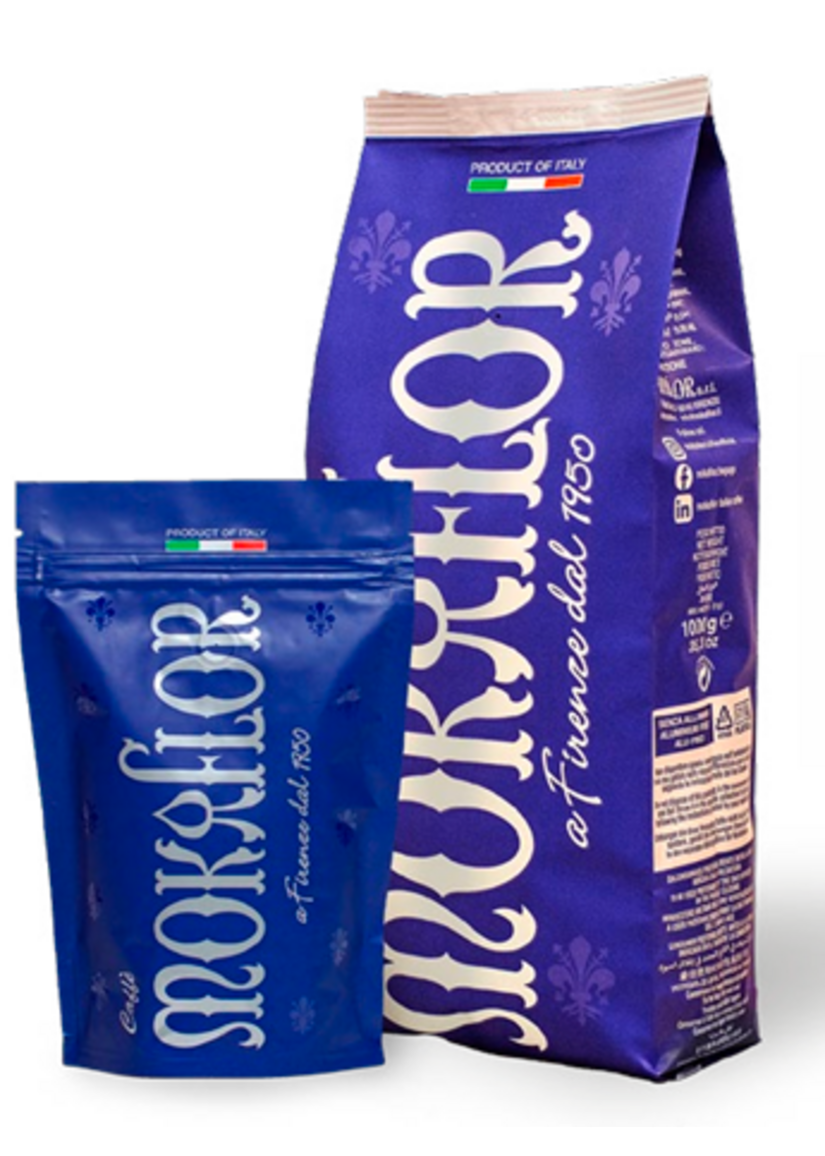 Moka Flor Moka Flor | Miscela Blu Espresso| ganze Bohne | 1000g