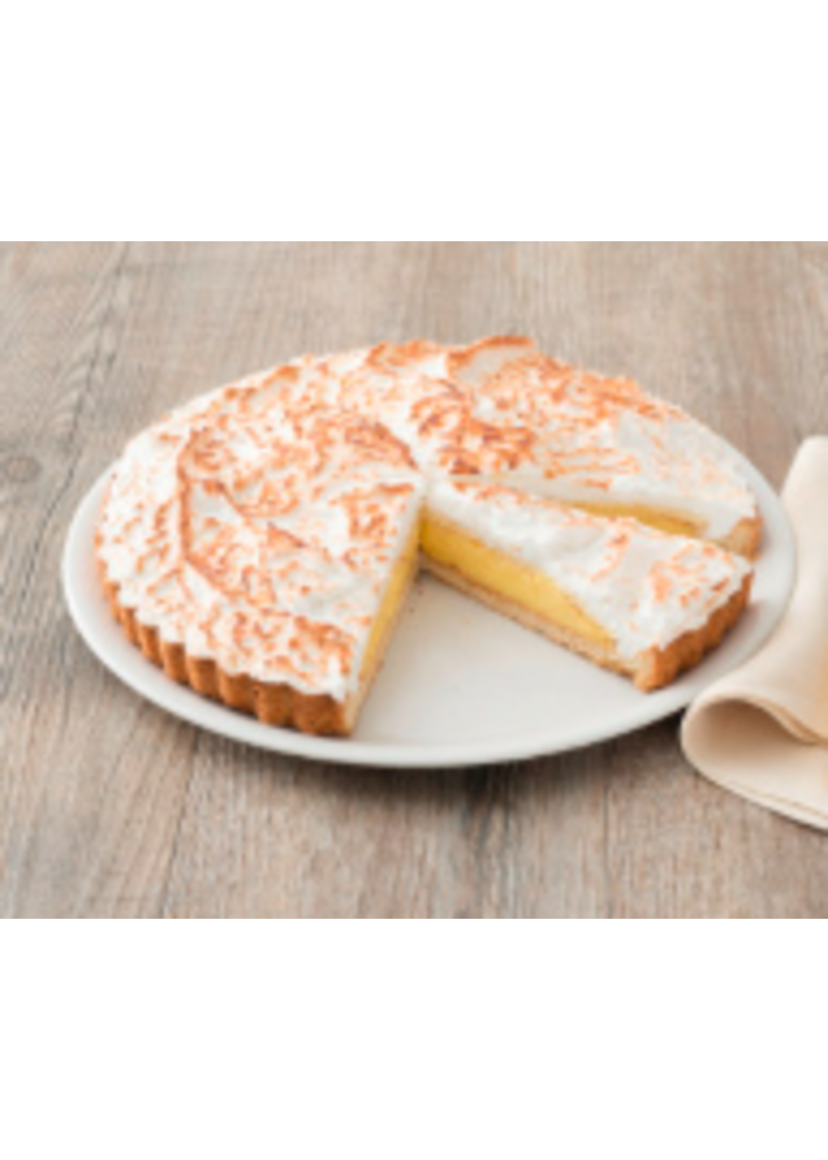 Zitronen Tarte mit Baiser