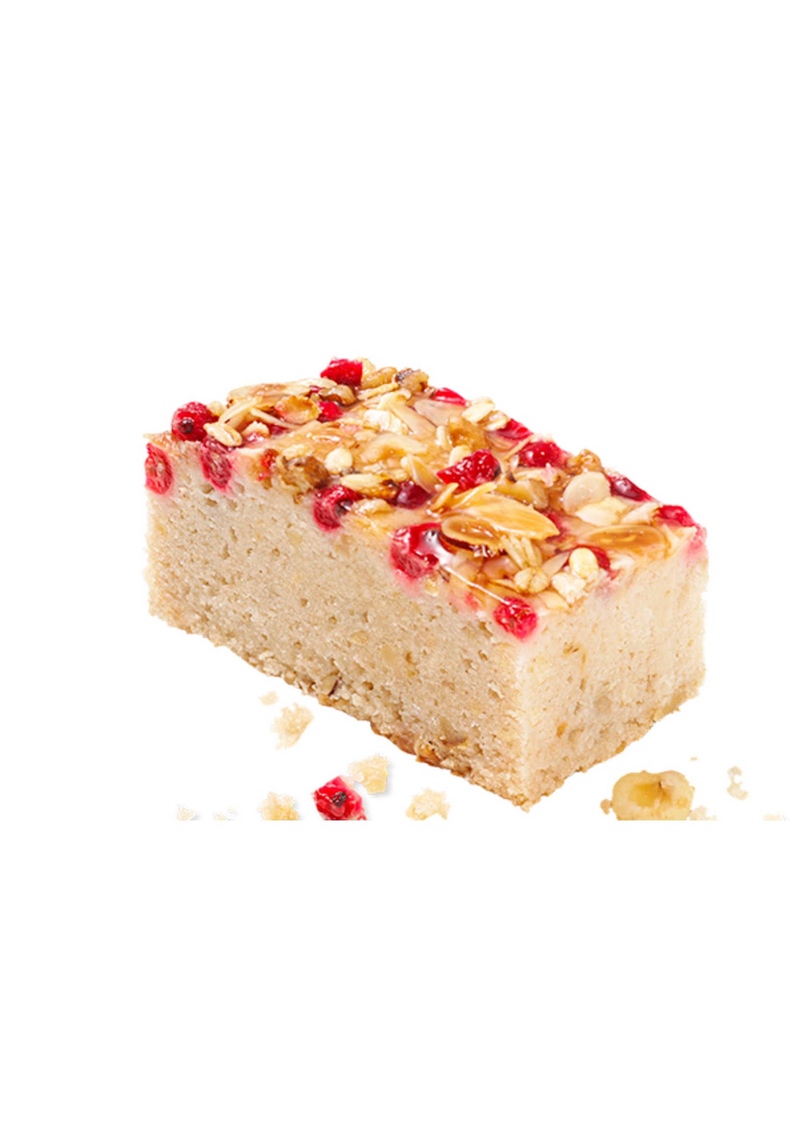 Café Cortés Kuchen | Banane Johannisbeere Schnitte | 12 Stk. | vegan