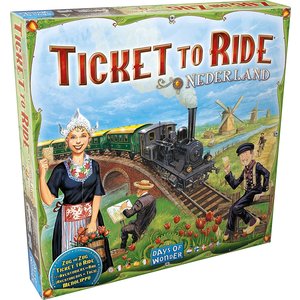 Days of Wonder Ticket to Ride - Map Collection: Nederland expansion Days of Wonder Ticket to Ride - Map Collection: Nederland expansion