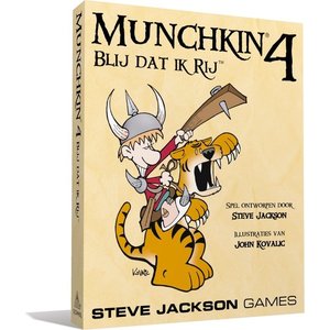 Steve Jackson Games Munchkin 4 - Blij Dat Ik Rij uitbreiding (NL) Steve Jackson Games Munchkin 4 - Blij Dat Ik Rij uitbreiding (NL)