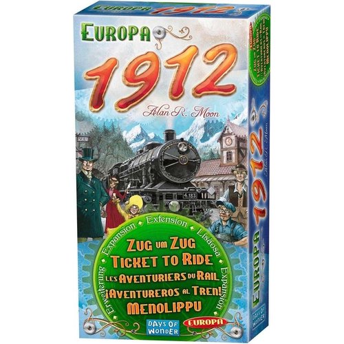 Days of Wonder Ticket to Ride- Europe 1912 exp. Days of Wonder Ticket to Ride- Europe 1912 exp.