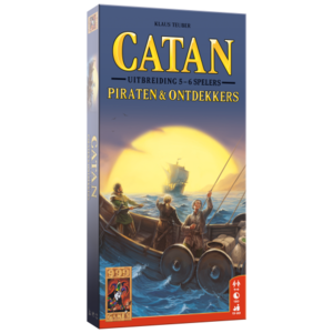 999 Games Catan - Piraten & Ontdekkers 5/6 Spelers (NL, Fifth Edition) 999 Games Catan - Piraten & Ontdekkers 5/6 Spelers (NL, Fifth Edition)