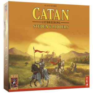 999 Games Catan - Steden en Ridders uitbreiding (NL, Vijfde Editie) 999 Games Catan - Steden en Ridders uitbreiding (NL, Vijfde Editie)