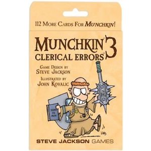 Steve Jackson Games Munchkin 3 - Clerical Errors expansion (EN) Steve Jackson Games Munchkin 3 - Clerical Errors expansion (EN)