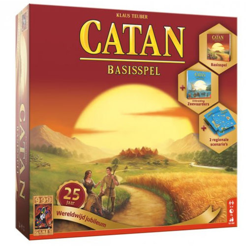 999 Games Catan: 25 jaar wereldwijd jubileum 999 Games Catan: 25 jaar wereldwijd jubileum