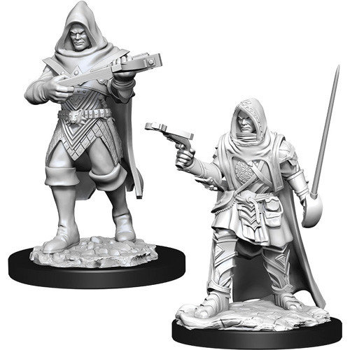 Wizk!ds Unpainted Miniatures- Human Rogue Male (PF) Wizk!ds Unpainted Miniatures- Human Rogue Male (PF)