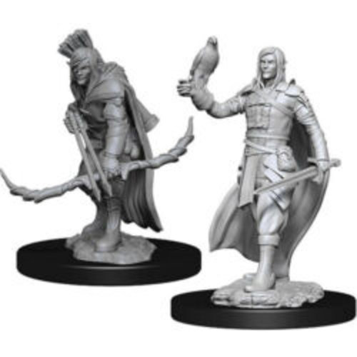 Wizk!ds Unpainted Miniatures - Elf Ranger Male (5E)