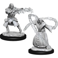 (WZK90140) Unpainted Miniatures - Elf Wizard Male (5E)