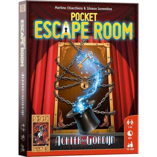 999 Games Pocket Escape Room: Achter het Gordijn