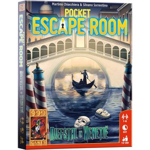 999 Games Pocket Escape Room- Diefstal in Venetie