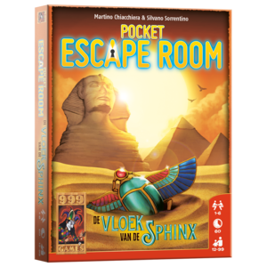 999 Games Pocket Escape Room- De Vloek van de Sphinx